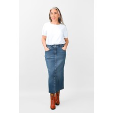 Balins Kadın Kalem Kot Etek 2K/6411