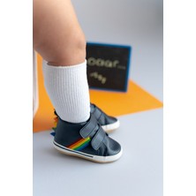 First Step Dinazor Erkek Bebek Cırt Cırtlı Patik AYAKKABI-G-2358