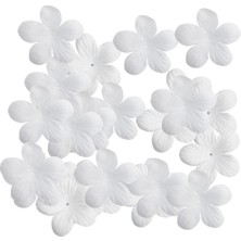 200X Dıy Meapear Düğün Dekorasyonu Için Yapay Ipek Çiçek Yaprakları 4cm(Yurt Dışından)