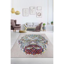 Homshtag Walterin Zihni Dokuma Tabanlı Yıkanabilir Breaking Bad Halısı