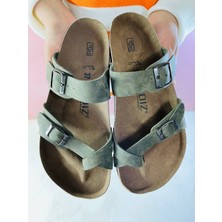 Yıldız Shoes Unisex Ortopedik Taban Triss Parmak Arası Günlük Sahil Plaj Dışarı Ev Misafir Terliği