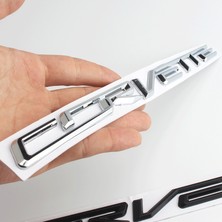 DK Tuning Chevrolet Corvette Bagaj Krom Metal 3m 3D Yazı Logo Arma