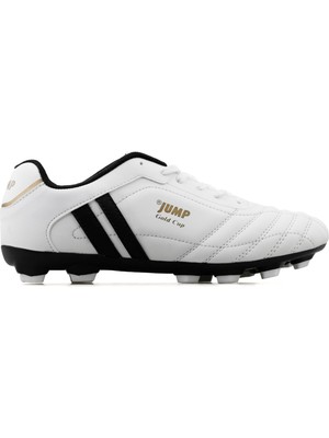 Jump 13253 B White Erkek Çim Zemin Kramponu 13253-B-WHITE Beyaz