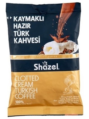 Shazel Kaymaklı Hazır Türk Kahvesi 3 x 100 gr