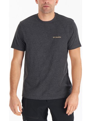 Csc M Basic Logo Brushed Erkek Kısa Kollu T-Shirt - CS0282