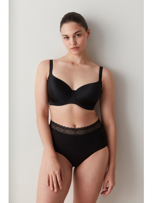 Penti Siyah Beauty Toparlayıcı Form Balenli Sütyen