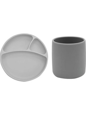Oioi 2'li Beslenme Seti Bardak+Porsiyon Tabak
