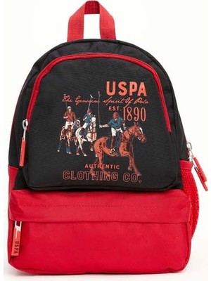 U.S. Polo Assn. PLÇAN22043 Kırmızı Anaokul Çantası Evrak Çantası Akıllı Bölmeler ile Kullanım