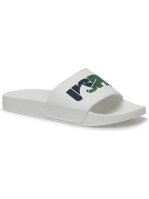 U.S. Polo Assn.  Colby 3fx Beyaz Erkek Terlik
