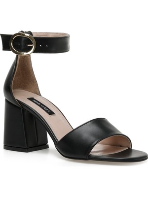 Nine West Royyan2 3fx Siyah Kadın Topuklu Sandalet10