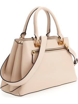 Guess Açık Kahve Kadın 12X34X19 Fermuarlı Postacı Çantası