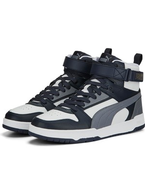 Puma Rbd Game Puma White-Gray Tile-Parisian N Beyaz Unisex Spor Ayakkabı 38583909