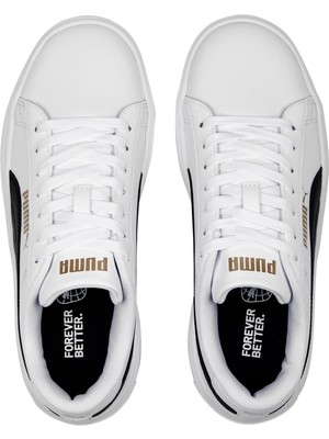 Puma Smash Platform V3 Kadın Beyaz Günlük Spor Ayakkabı 390758-04