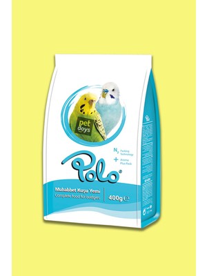 Polo Muhabbet Kuşlarınız Için Mix Yem - 400 Gram