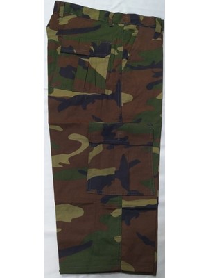 Balza Kısa Kamflaj Kapri  Pantolon Beden - 46