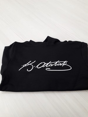 Nyrdela Atatürk Imzalı Kışlık Sweat/ 10 Kasım Özel Gün