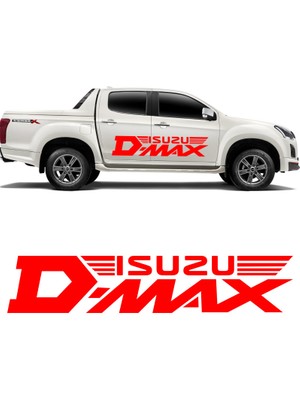Melek Pazarı Isuzu D-Max Sticker Off Road Araba STICKER-S1734