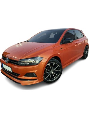 Volkswagen Polo (2018 - 2020) Aero Style  Marşpiyel Seti (Plastik)
