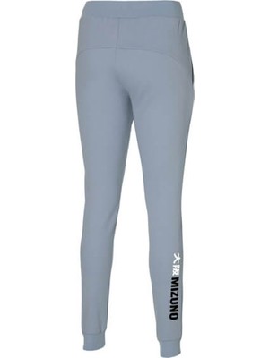 Mizuno Athletic Sweat Pant Kadın Eşofman Altı Gri