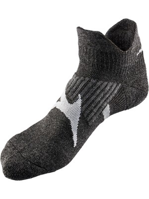 Mizuno Drylite Race Mid Unisex Çorap Siyah