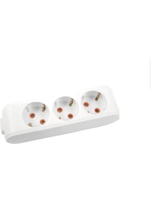 Viko Multi-Let Üçlü Priz Topraklı Klemensli Çocuk Korumalı