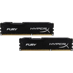 Kingston Hyperx Fury Black 16GB (2X8GB)1600MHZ Ddr3 Ram (HX316C10F/8) 2'li Set