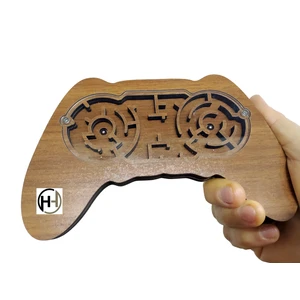 Ceylin Hobi Hediyelik Ahşap Joystick Labirent Eğitici ve Zeka Oyuncağı Beceri Geliştirici Konsantrasyon Destekleyici Hboy1