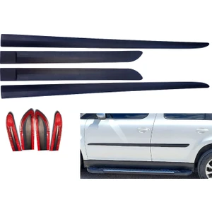 3 Tıkla Ford Fiesta 2009-2017 Kırılmaz Abs Yan Kapı Koruma Çıtası Siyah 1. Kalite Yerli-