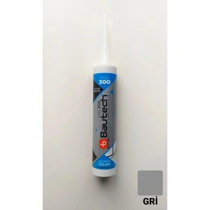Glax Tools Gri Silikonize Mastik Çekomastik 500 Gr Bautech