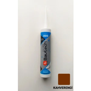Glax Tools Kahverengi Silikonize Mastik Çekomastik 500 Gr Bautech