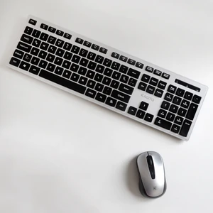 Silver Kablosuz Klavye & Mouse Set