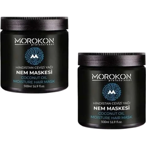 Hindistan Cevizi Yağı Nem Maskesi / 500 ml - 2 Adet