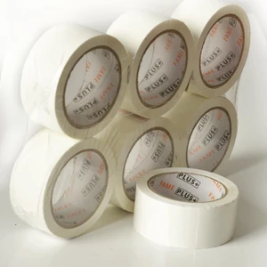 Beyaz Koli Bandı 45MM x 75 Metre Hotmelt 6 Adet