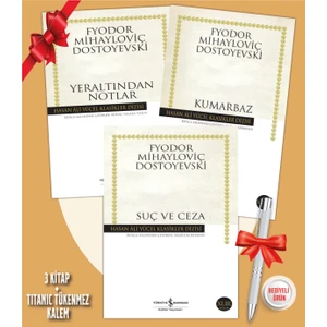 Suç ve Ceza - Yeraltından Notlar - Kumarbaz - F. M. Dostoyevski + Kalem