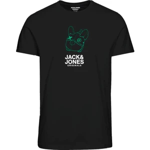 Jack & Jones Jorpal Tee Ss Crew Neck Fst Siyah Erkek T-Shirt 12232653-Black