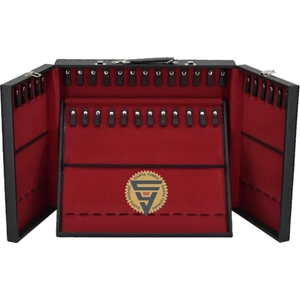 Çanta Yurdu Kuyumcu Tespih Takı Taşıma ve Saklama Çantası 37'li Siyah