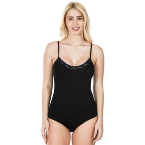 Derya Kurşun Dantelli Çıtçıtlı Kadın Body 311