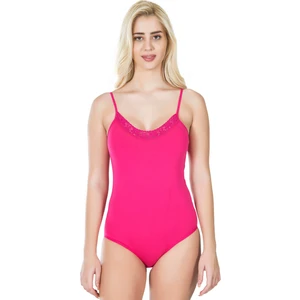 Derya Kurşun Dantelli Çıtçıtlı Kadın Body 311