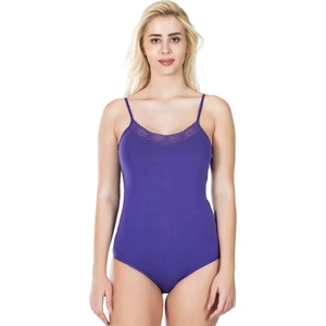 Derya Kurşun Dantelli Çıtçıtlı Kadın Body 311