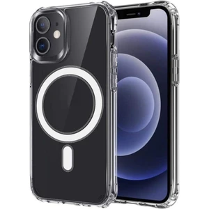 M.TK Moveteck iPhone 11 Kılıf Şeffaf Sararmaz Magsafe Manyetik Ulta Ince Sert Pc Drop Kılıf