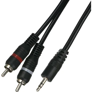 4794S 3.5mm Stereo To 2rca Aux Ses Kulaklık Çevirici Kablosu (1.8 Metre)