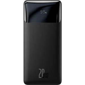 Bipow Overseas Edition Dijital Ekranlı 20W 30.000 Mah Powerbank Siyah