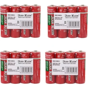 Jean Klein Kalem Pil AA Kalem Pil 16 Adet 1,5 V
