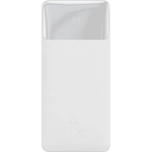 Bipow Overseas Edition Dijital Ekranlı 15W 10.000 Mah Powerbank Beyaz