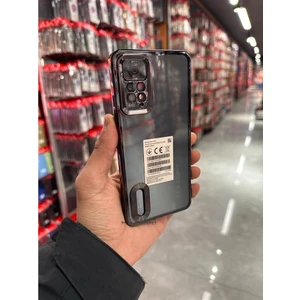 M.TK Moveteck Xiaomi Redmi Note 11 Pro Kılıf Alt Kamera Mercek Korumalı Parlak Renkli Logo Görünür Kapak