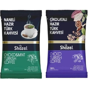 Naneli ve Çikolatalı Hazır Türk Kahvesi 100 gr x 2 Adet