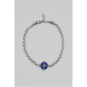 So CHIC Kuzey Yıldızı Gümüş Erkek Zincir Bileklik