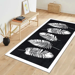 Blue Decortiva Makinede Yıkanabilir Kaymaz Taban Leke Tutmaz  Salon Halısı Mutfak Halısı ve Yolluk
