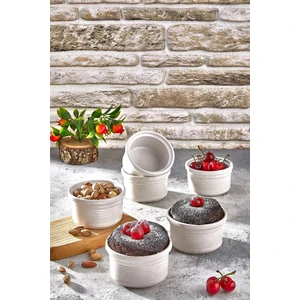 3 Lü Sufle ve Kek Fırın Kabı Kalıbı
