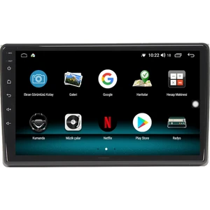 Fiat Bravo Android 10 Carplay Özellikli Navigasyon Multimedya Ekran 2gb Ram + 32GB HDD